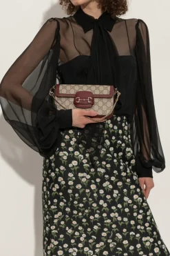 Gucci beige Handbag 'Horsebit 1955 Mini'