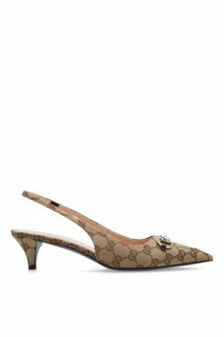 Gucci beige High-heeled shoes
