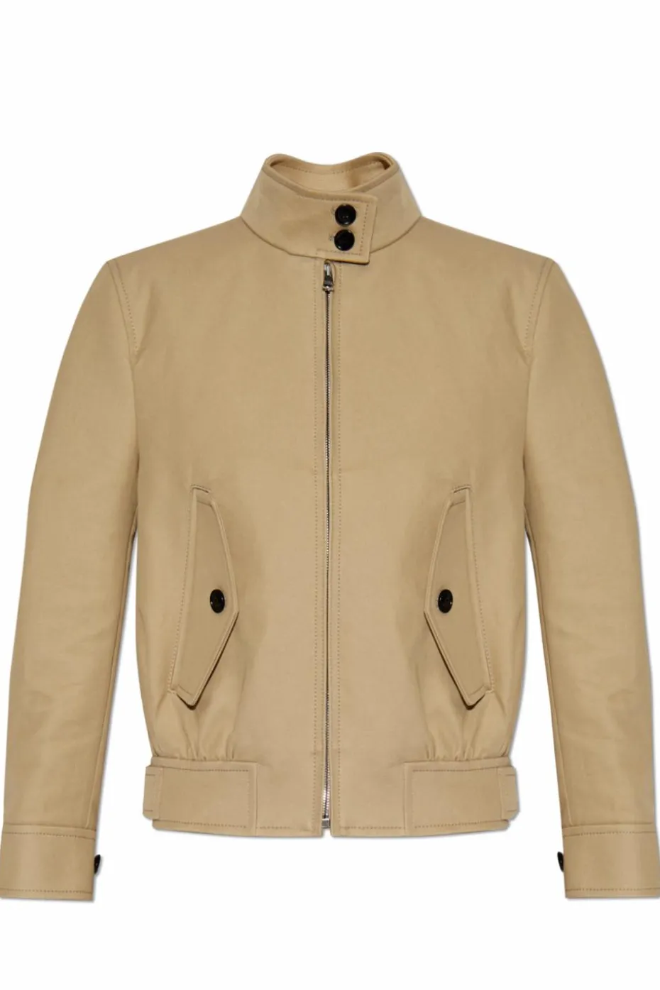Gucci beige Jacket with stand-up collar