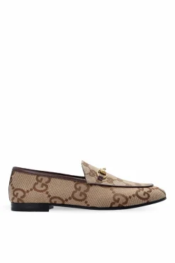Gucci beige 'Jordaan' loafers