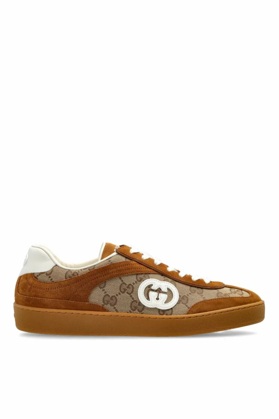 Gucci beige Lace-up sneakers