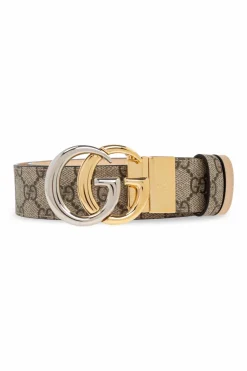Gucci beige Leather belt