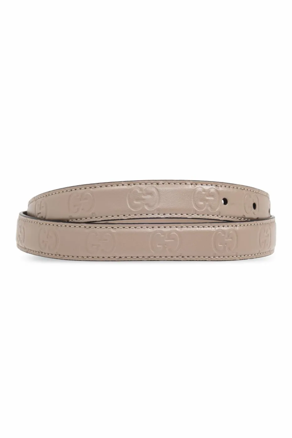 Gucci beige Leather belt