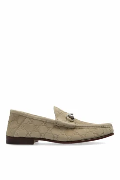 Gucci beige loafers type shoes