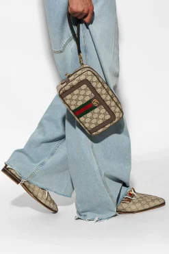 Gucci beige ‘Ophidia’ handbag