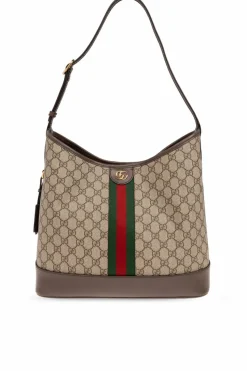 Gucci beige ‘Ophidia Medium’ shoulder bag