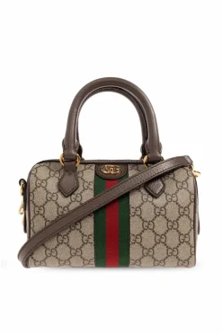 Gucci beige ‘Ophidia Mini’ shoulder bag