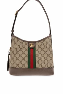 Gucci beige ‘Ophidia Small’ shoulder bag