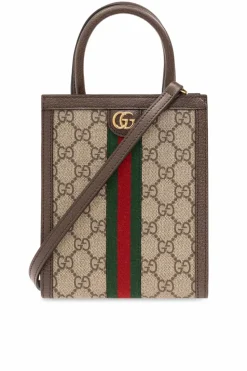 Gucci beige ‘Ophidia Super Mini’ shoulder bag