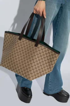 Gucci beige ‘Original GG Medium’ Shopper Bag