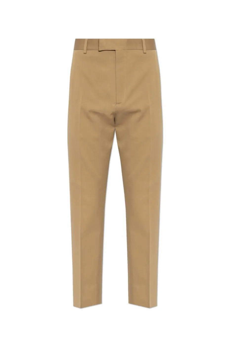 Gucci beige Pants with Web belt