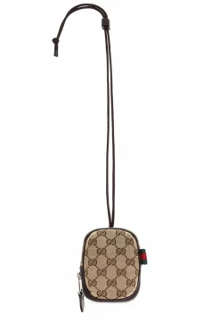 Gucci beige Pouch on a leather belt
