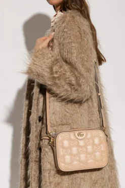 Gucci beige Quilted shoulder bag