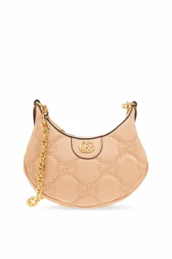 Gucci beige Quilted shoulder bag