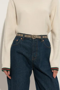 Gucci beige Reversible belt