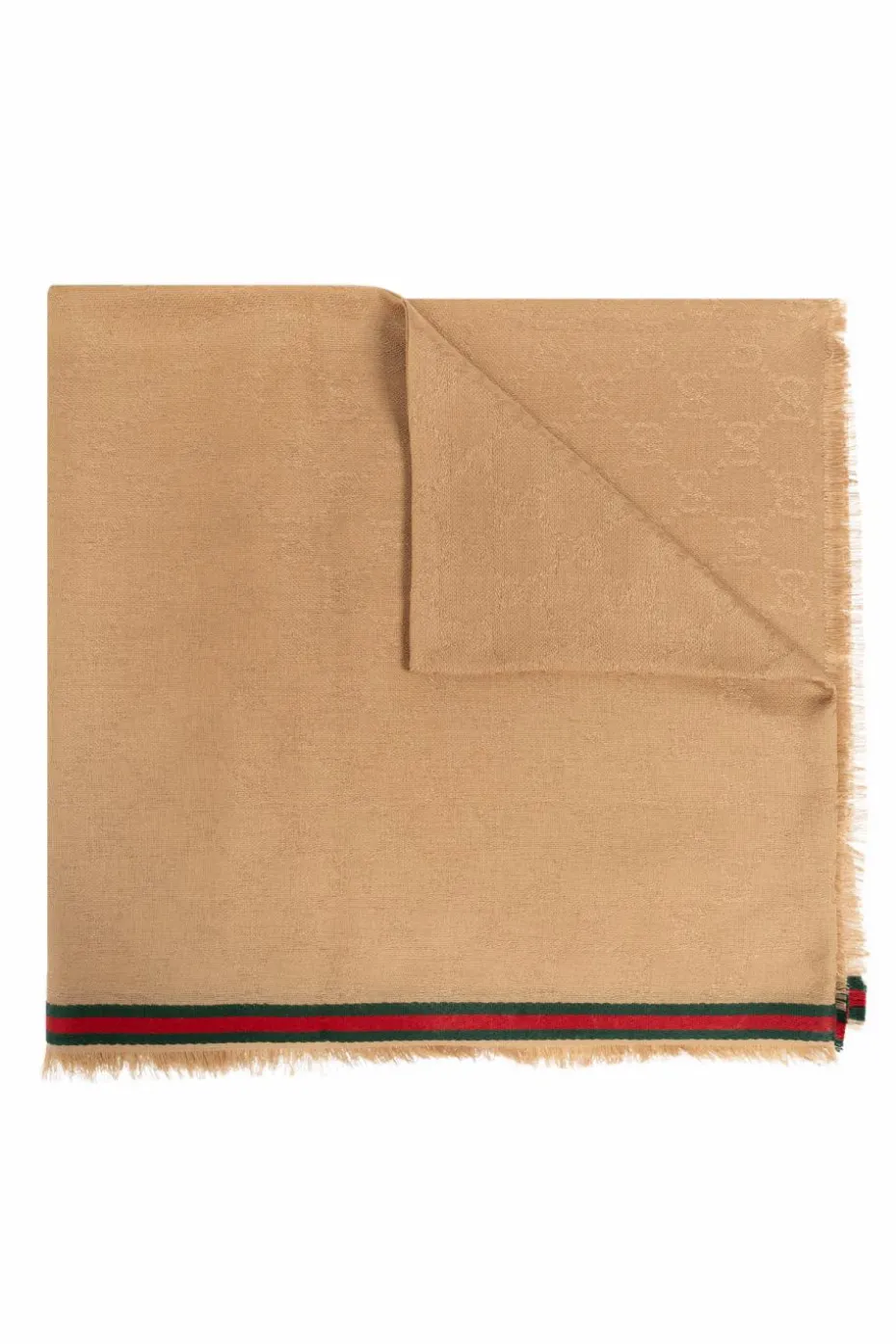 Gucci beige Scarf with monogram
