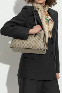 Gucci beige Shoulder bag GG Emblem Small