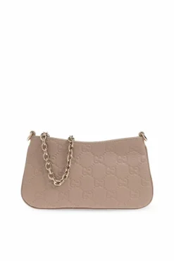 Gucci beige Shoulder bag āGG Emblem Super Miniā
