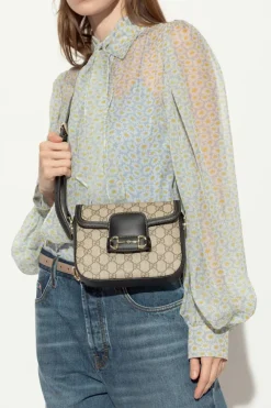 Gucci beige Shoulder bag ‘Horsebit 1955 Mini’