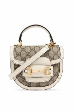 Gucci beige Shoulder bag Horsebit 1955 Mini