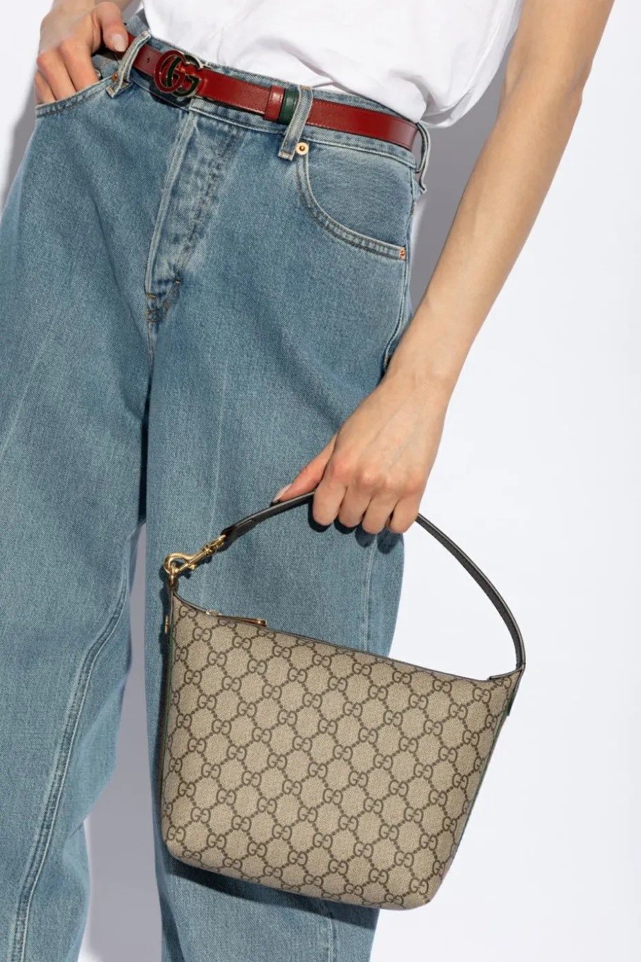 Gucci beige Shoulder bag Ophidia Super Mini