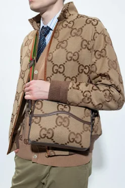 Gucci beige Shoulder bag with logo