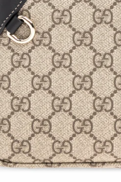 Gucci beige Shoulder bag GG Emblem Small