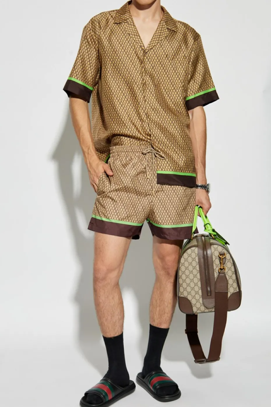 Gucci beige Silk shirt