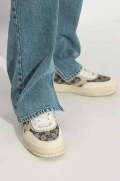 Gucci beige Sneakers Re-Web