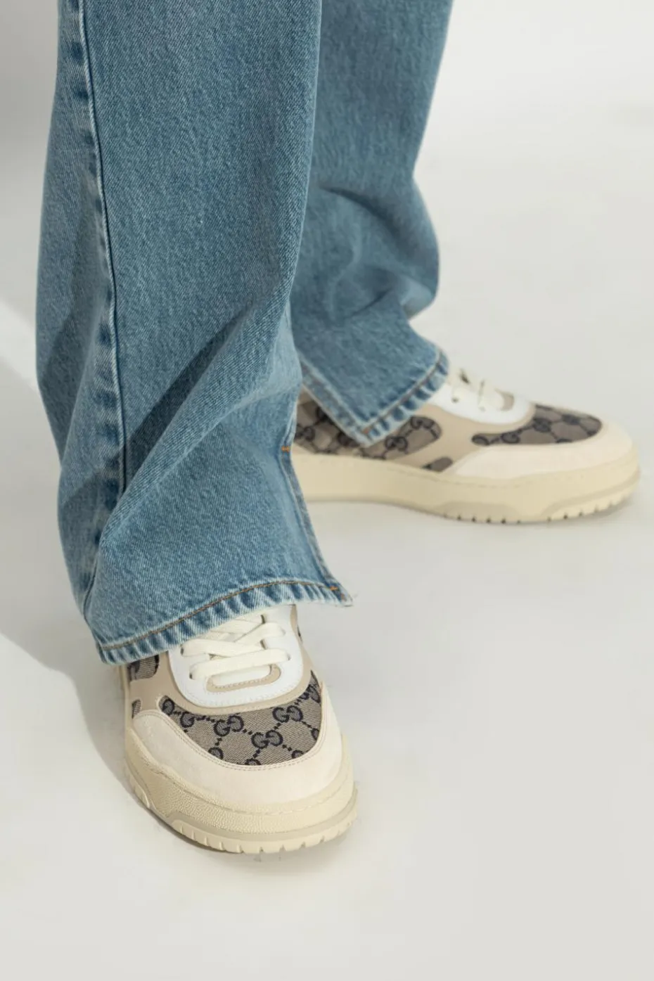 Gucci beige Sneakers Re-Web