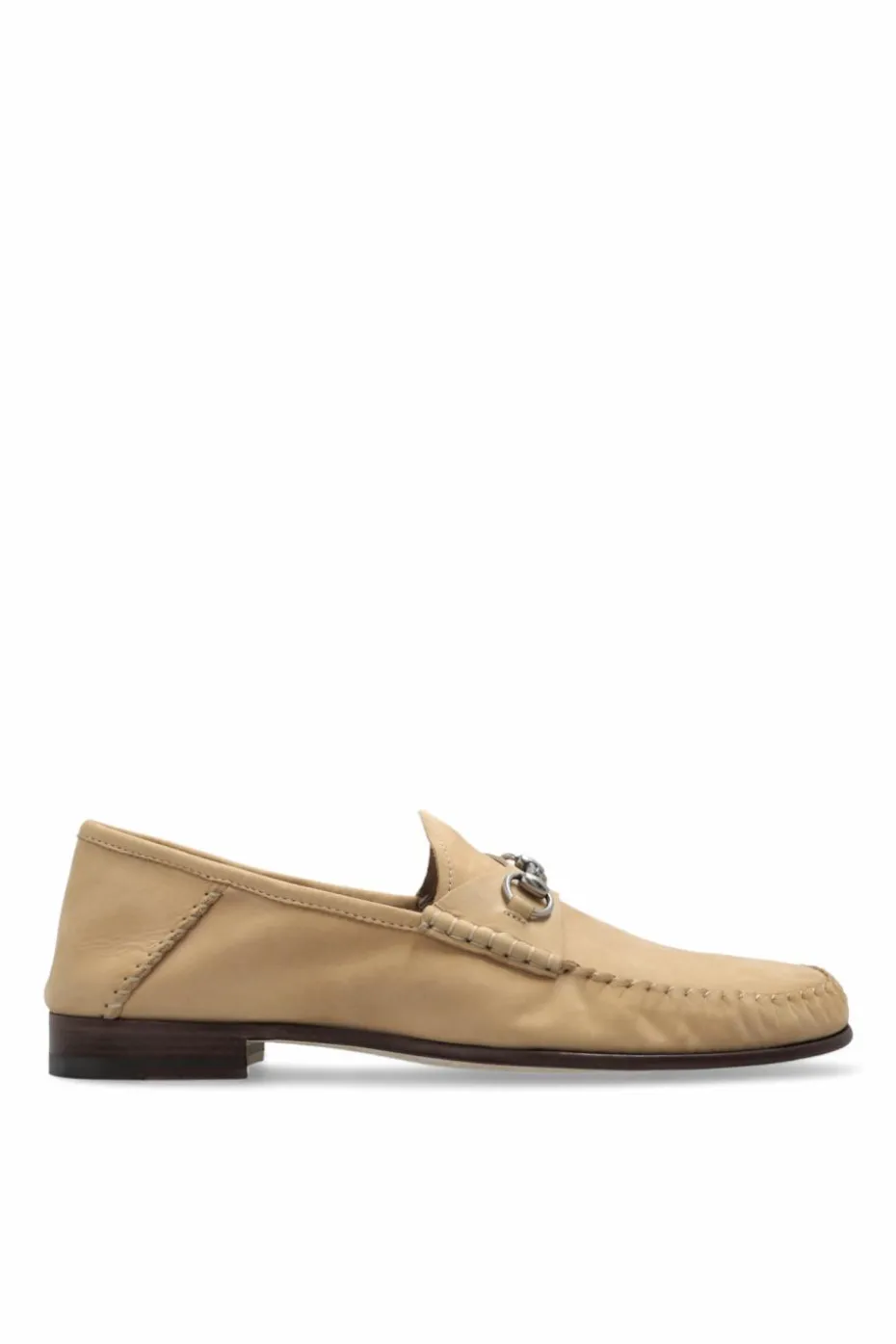 Gucci beige Suede loafers