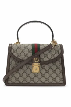 Gucci beige ‘Web’ shoulder bag