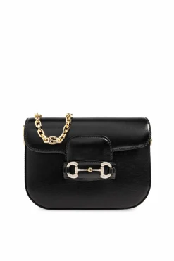 Gucci BLACK ā1955 Horsebit Miniā shoulder bag