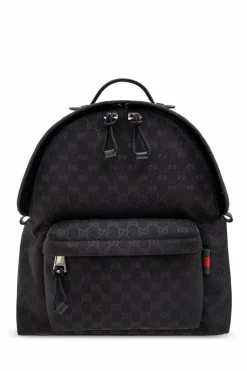 Gucci BLACK Backpack GG Medium