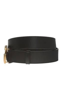 Gucci BLACK Belt with a decorative buckle