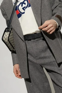 Gucci BLACK Belt with logo