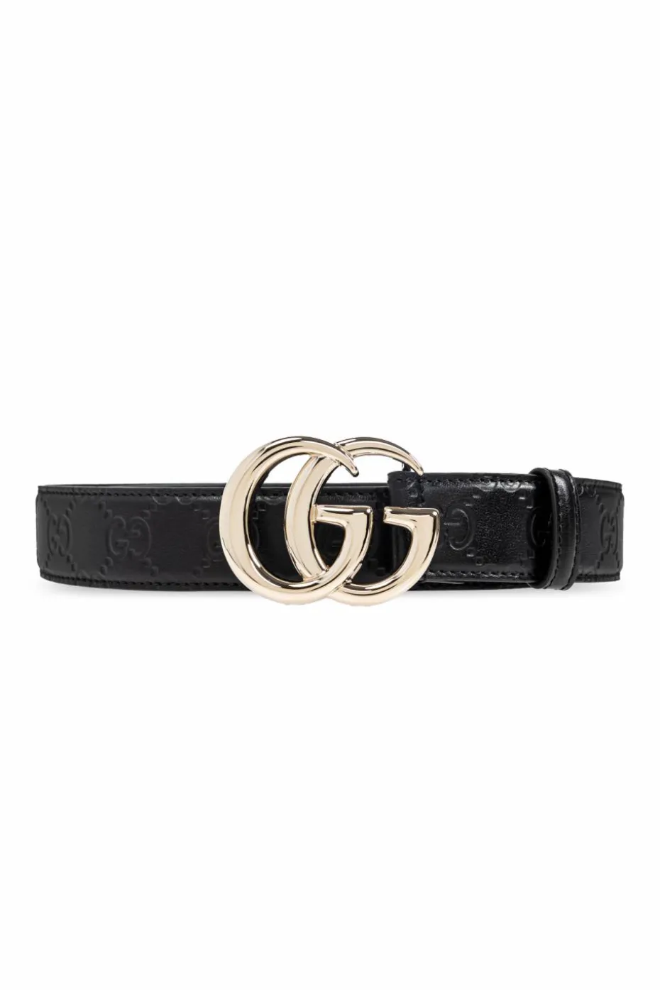 Gucci BLACK Belt with logo