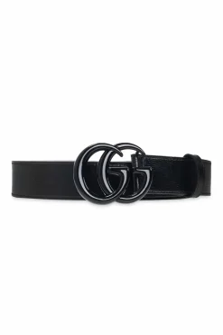 Gucci BLACK Belt with logo