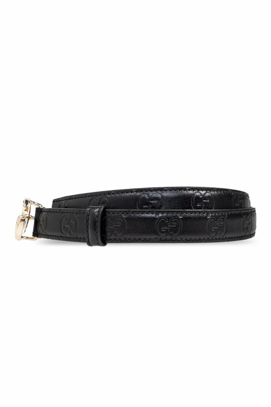 Gucci BLACK Belt with logo
