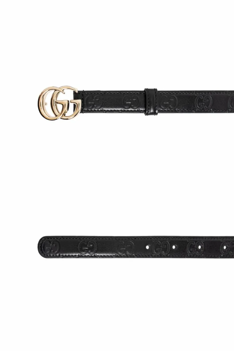 Gucci BLACK Belt with logo