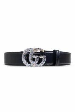 Gucci BLACK Belt with logo