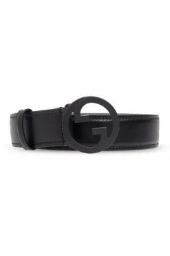 Gucci BLACK Belt with logo