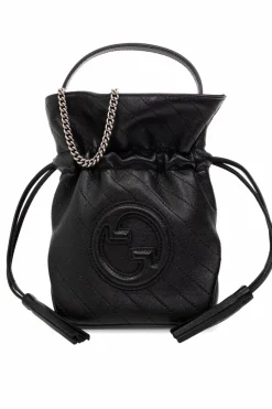 Gucci BLACK ‘Blondie Mini’ bucket bag