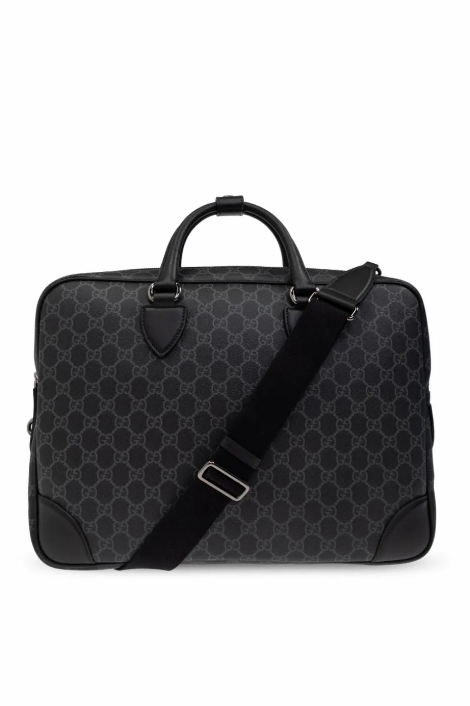 Gucci BLACK Briefcase with Monogram