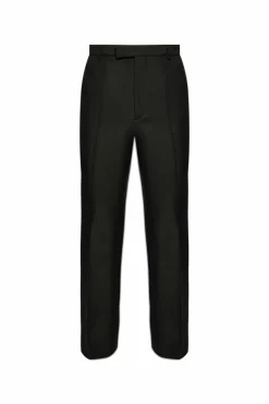 Gucci BLACK Creased trousers