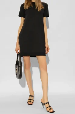 Gucci BLACK Dress with logo