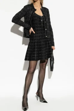 Gucci BLACK Dress with Lurex thread
