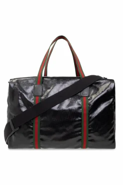 Gucci BLACK ‘Duffle Maxi’ duffel bag