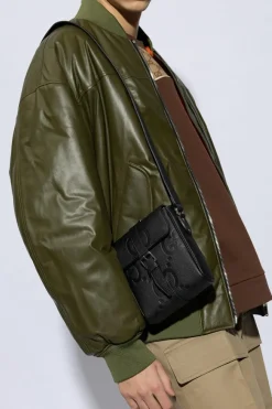 Gucci BLACK ‘GG Jumbo Small’ shoulder bag