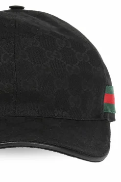 Gucci BLACK 'GG Original' baseball cap